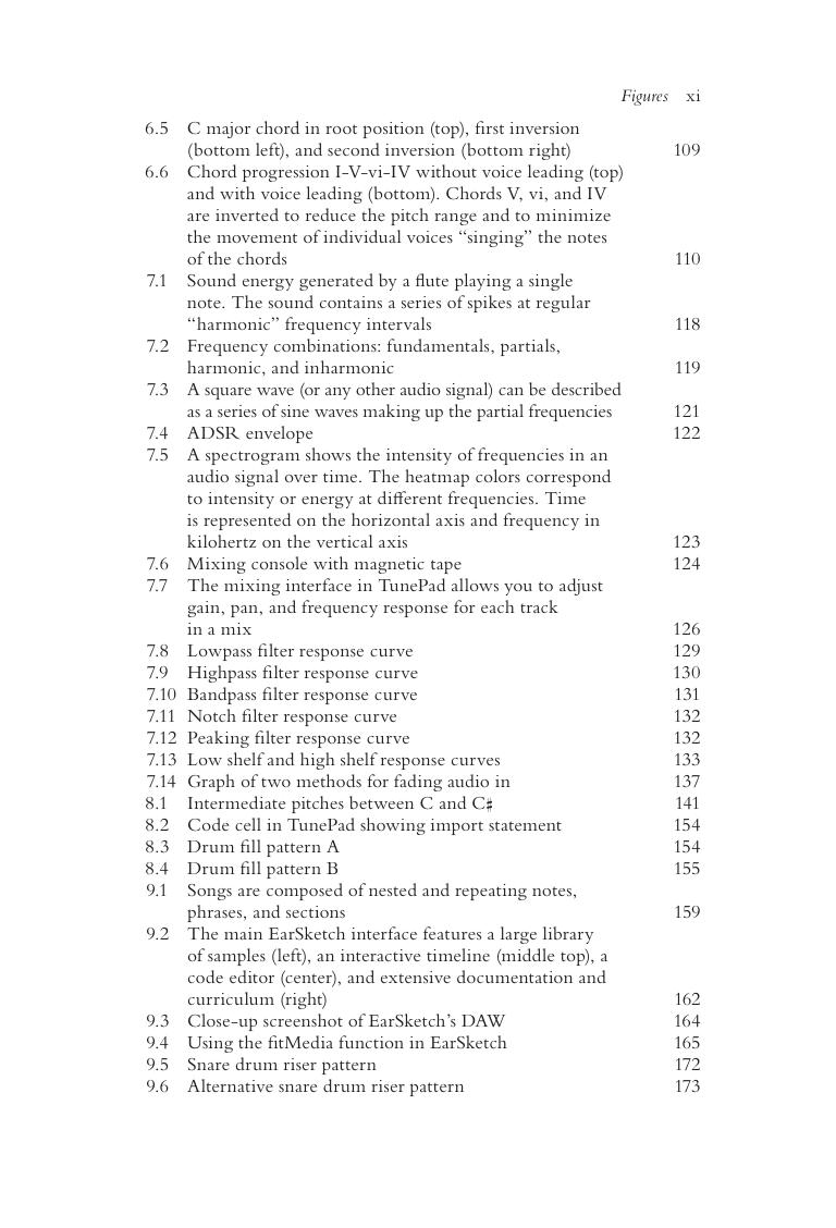 Preview page 10 of Introduction to Digital Music with Python Programming Learning Music with Code 1st Edition By Michael Horn, Melanie West