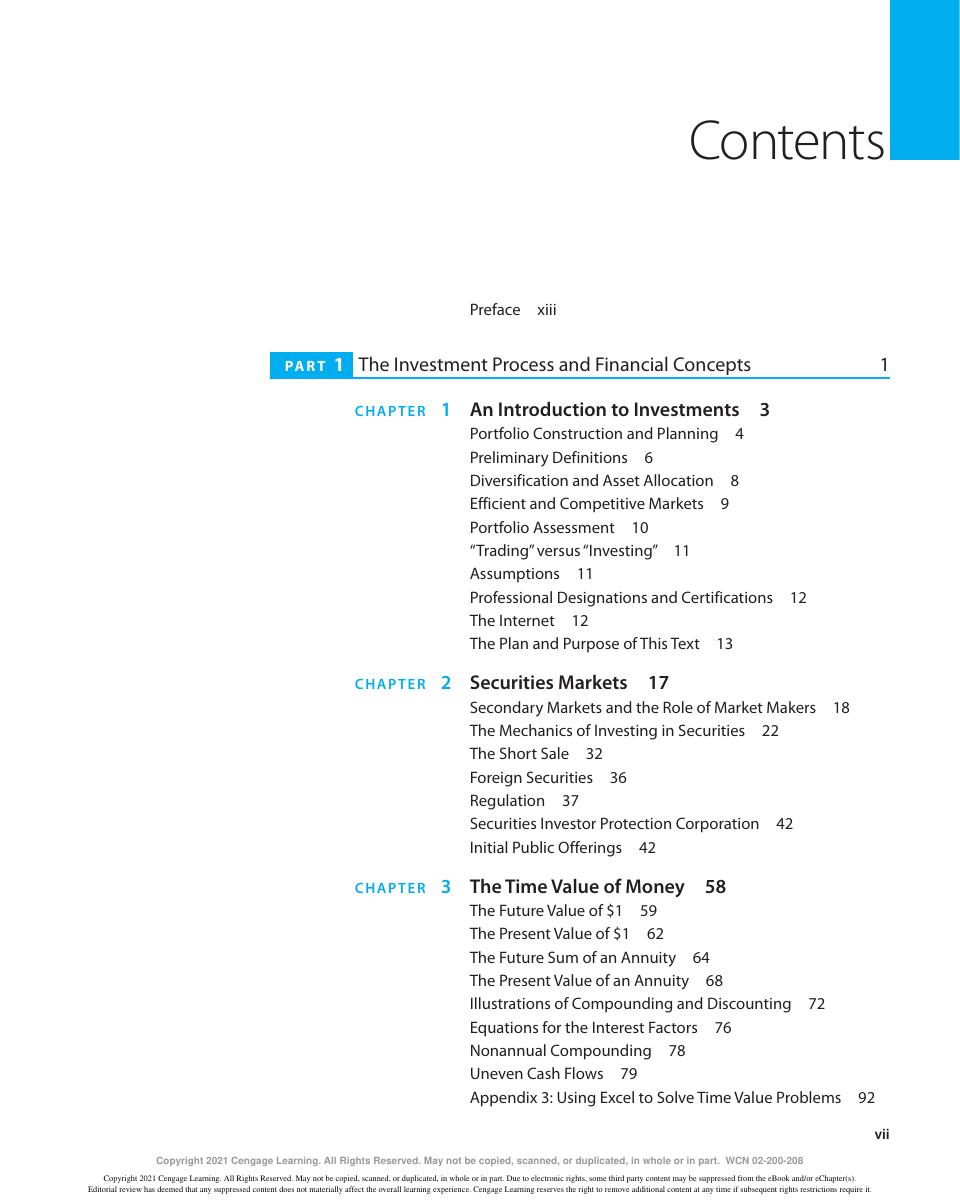 Preview page 7 of Investments An Introduction 13th Edition By Herbert Mayo