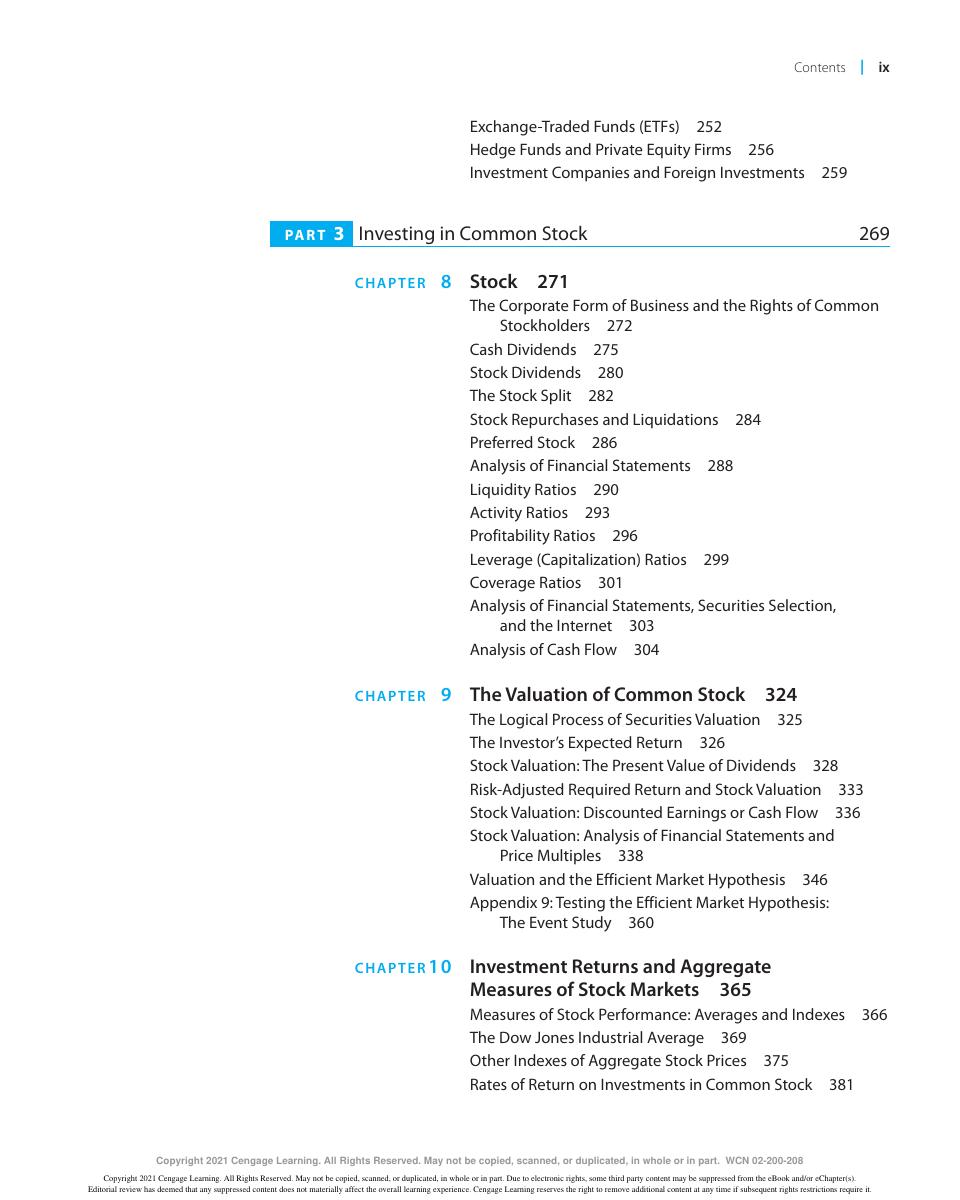 Preview page 9 of Investments An Introduction 13th Edition By Herbert Mayo