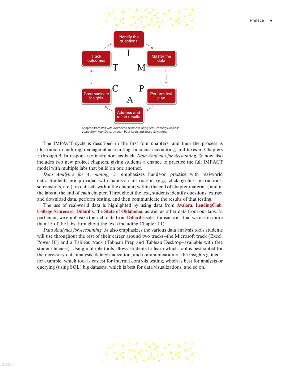 Preview page 6 of ISE Data Analytics for Accounting 3rd Edition By Vernon Richardson Professor, Katie Terrell, Ryan Teeter