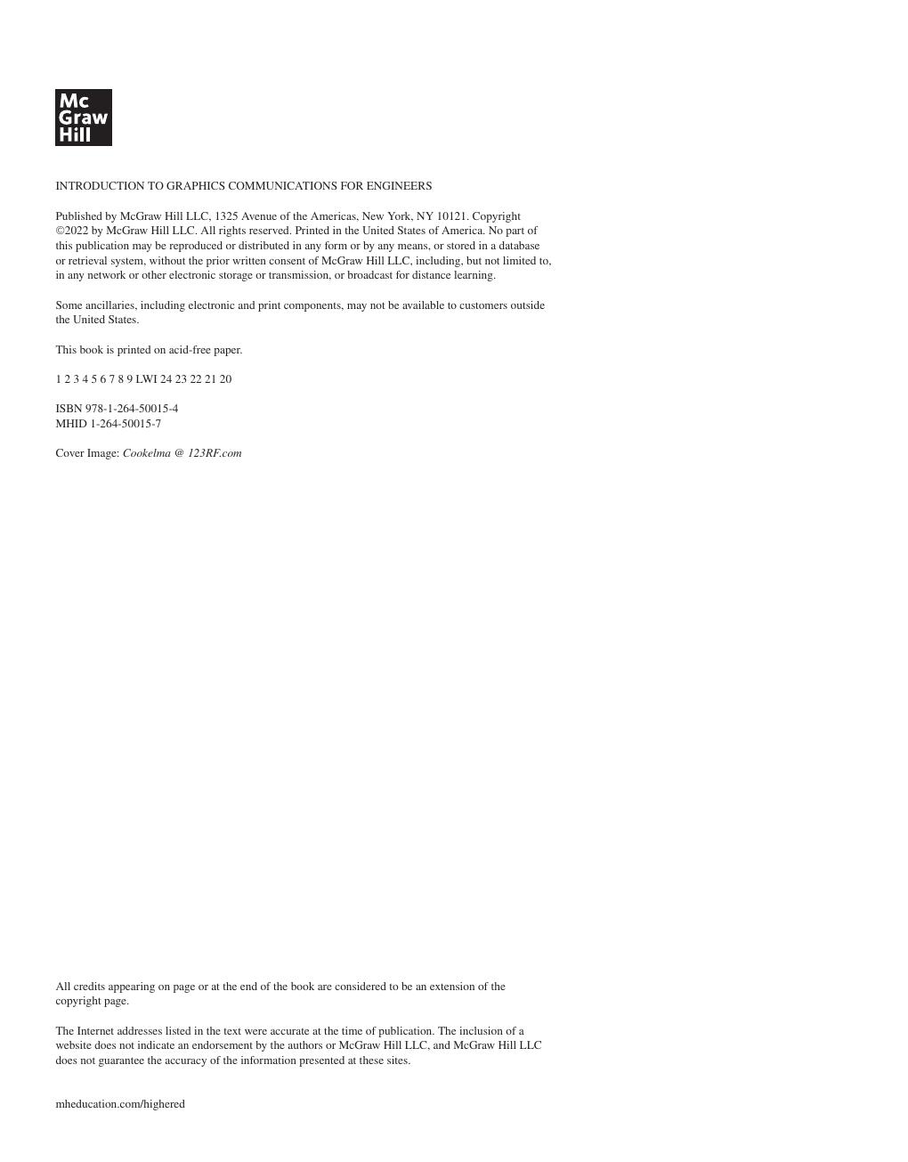 Preview page 4 of ISE Introduction to Graphics Communications for Engineers 5th Edition By Gary Robert Bertoline