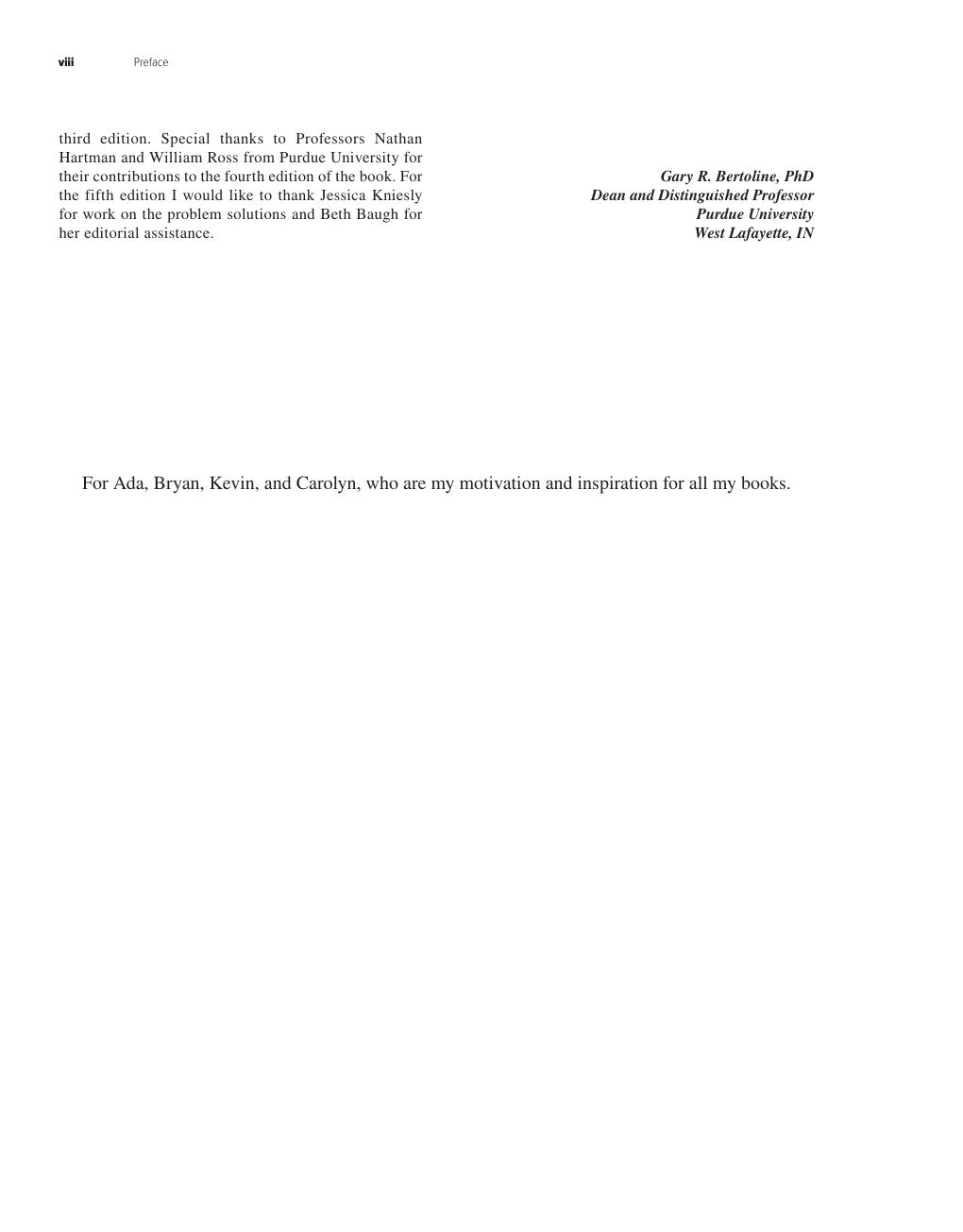 Preview page 8 of ISE Introduction to Graphics Communications for Engineers 5th Edition By Gary Robert Bertoline
