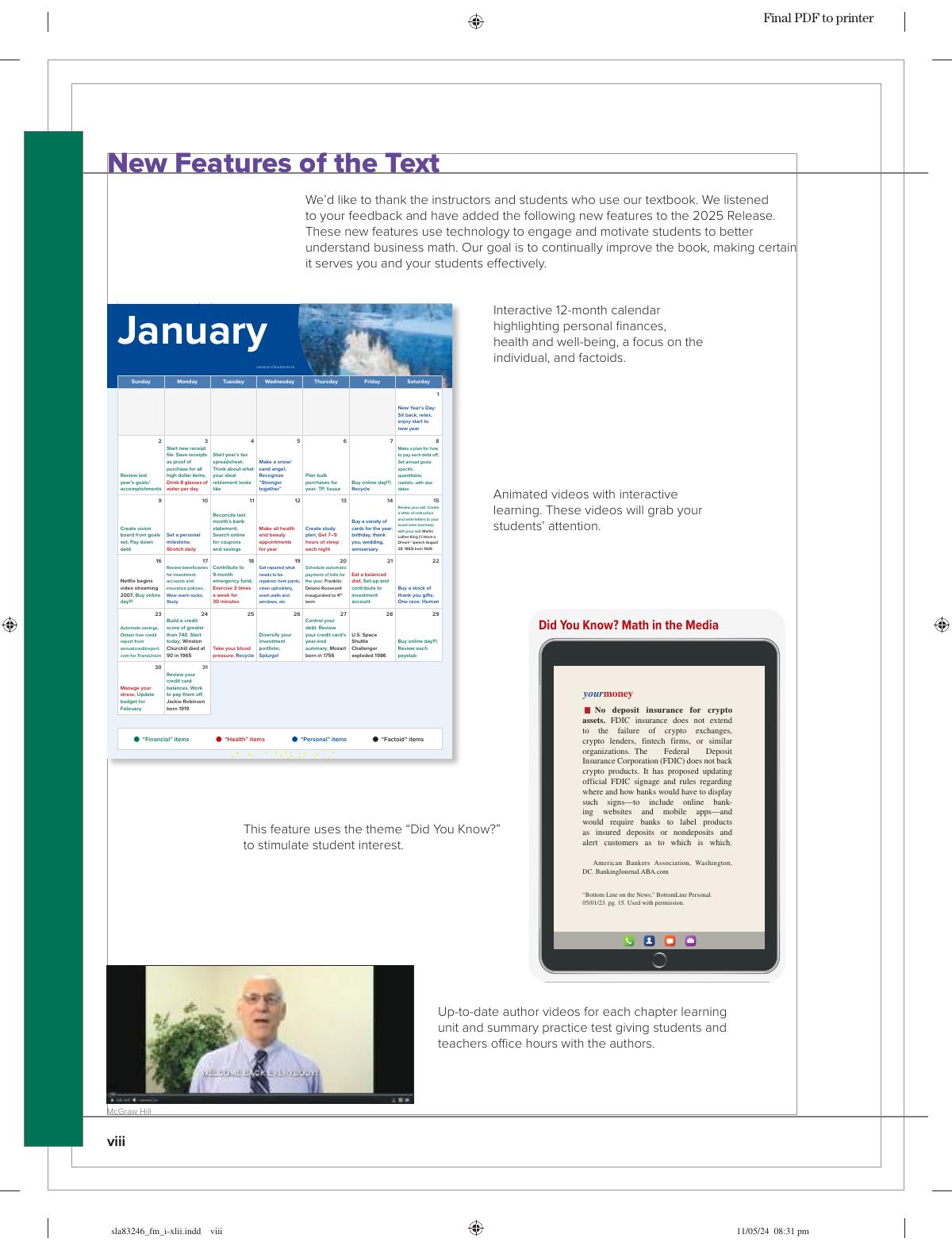 Preview page 9 of ISE Practical Business Math Procedures 2025 Release By Jeffrey Slater, Sharon Wittry