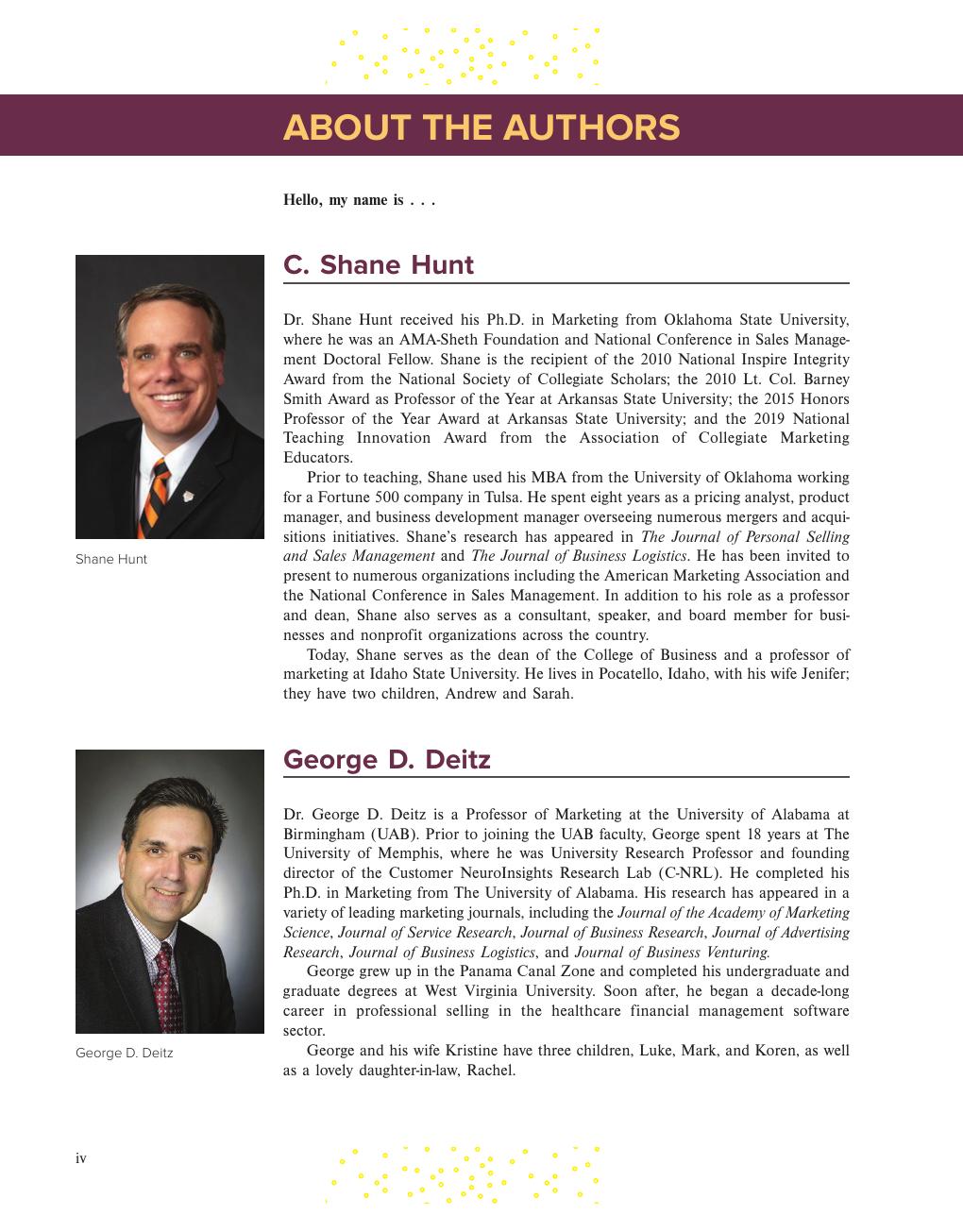 Preview page 5 of ISE Professional Selling Evergreen Release 2024 Release By George Deitz