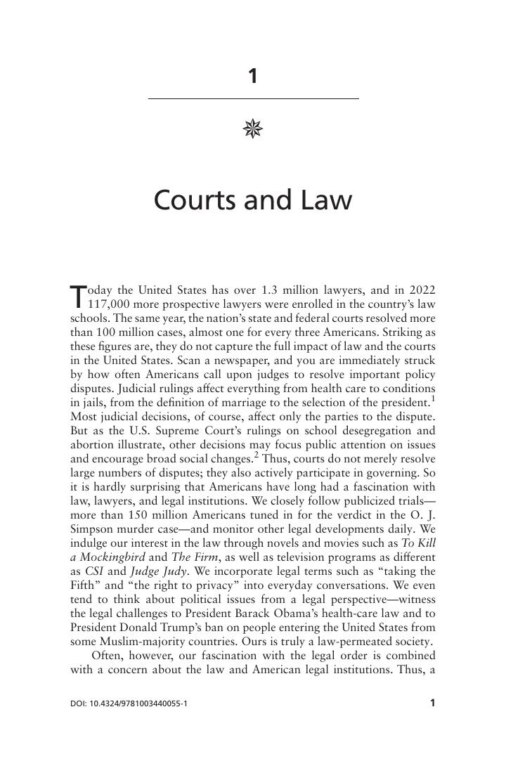 Preview page 10 of Judicial Process and Judicial Policymaking 8th Edition By Alan Tarr