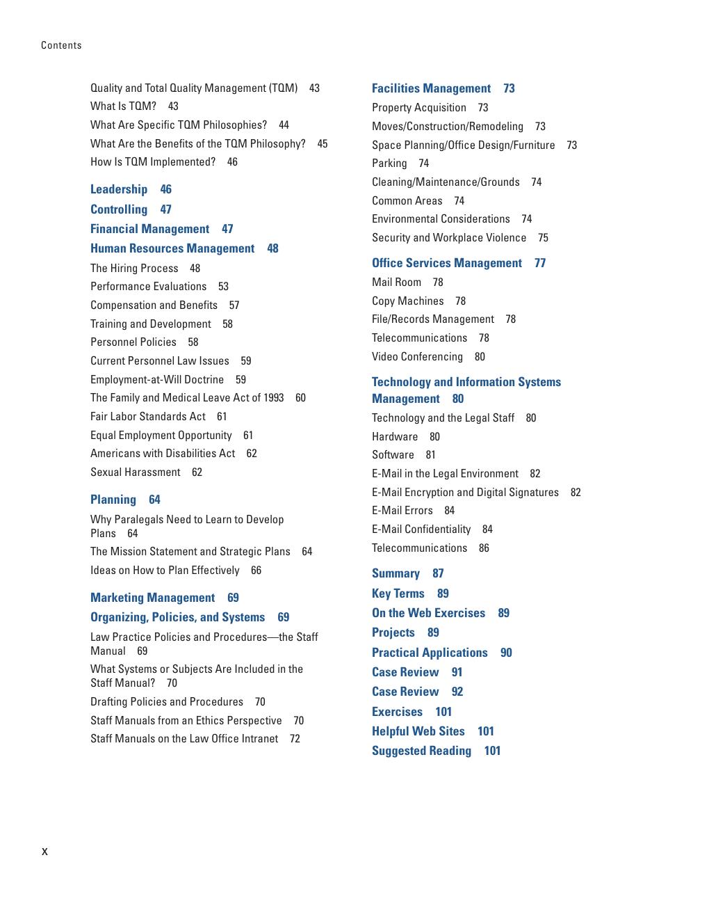 Preview page 7 of Law Practice Management 5th Edition By Cynthia Traina Donnes