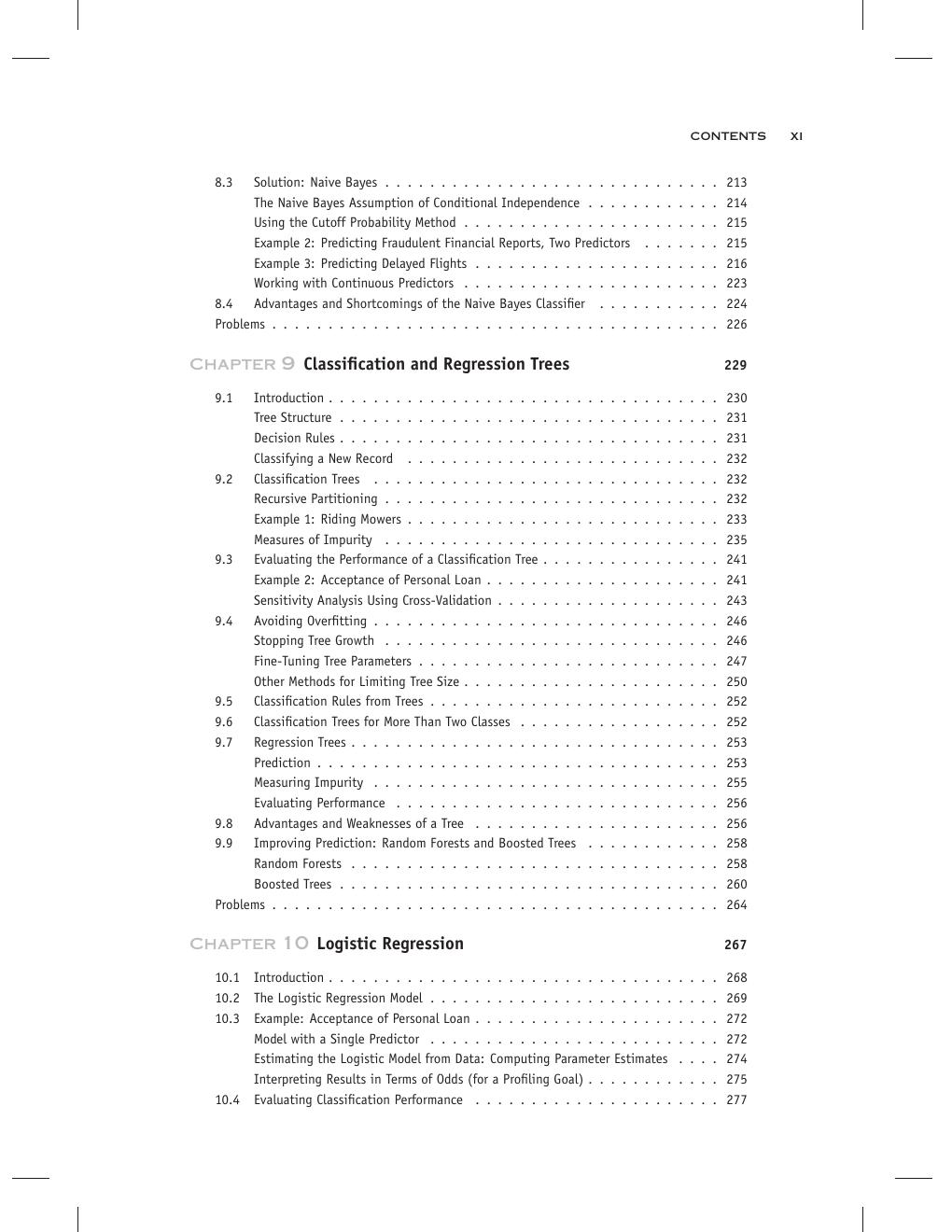 Preview page 10 of Machine Learning for Business Analytics Concepts Techniques and Applications in Python 2nd Edition By Galit Shmueli, Pet