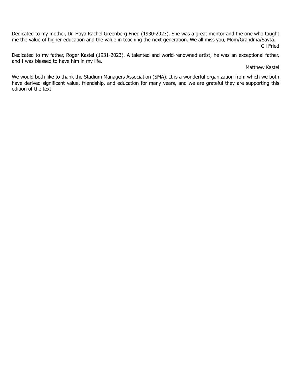 Preview page 7 of Managing Sport Facilities 5th Edition By Gil Fried, Matthew Kastel