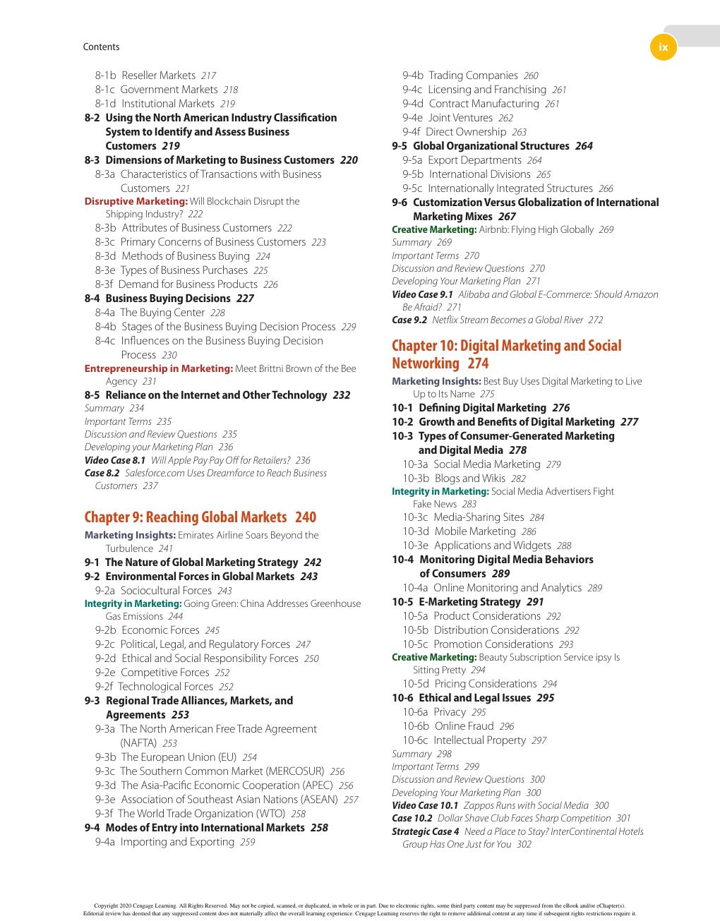 Preview page 10 of Marketing 20th Edition By William Pride, Ferrell