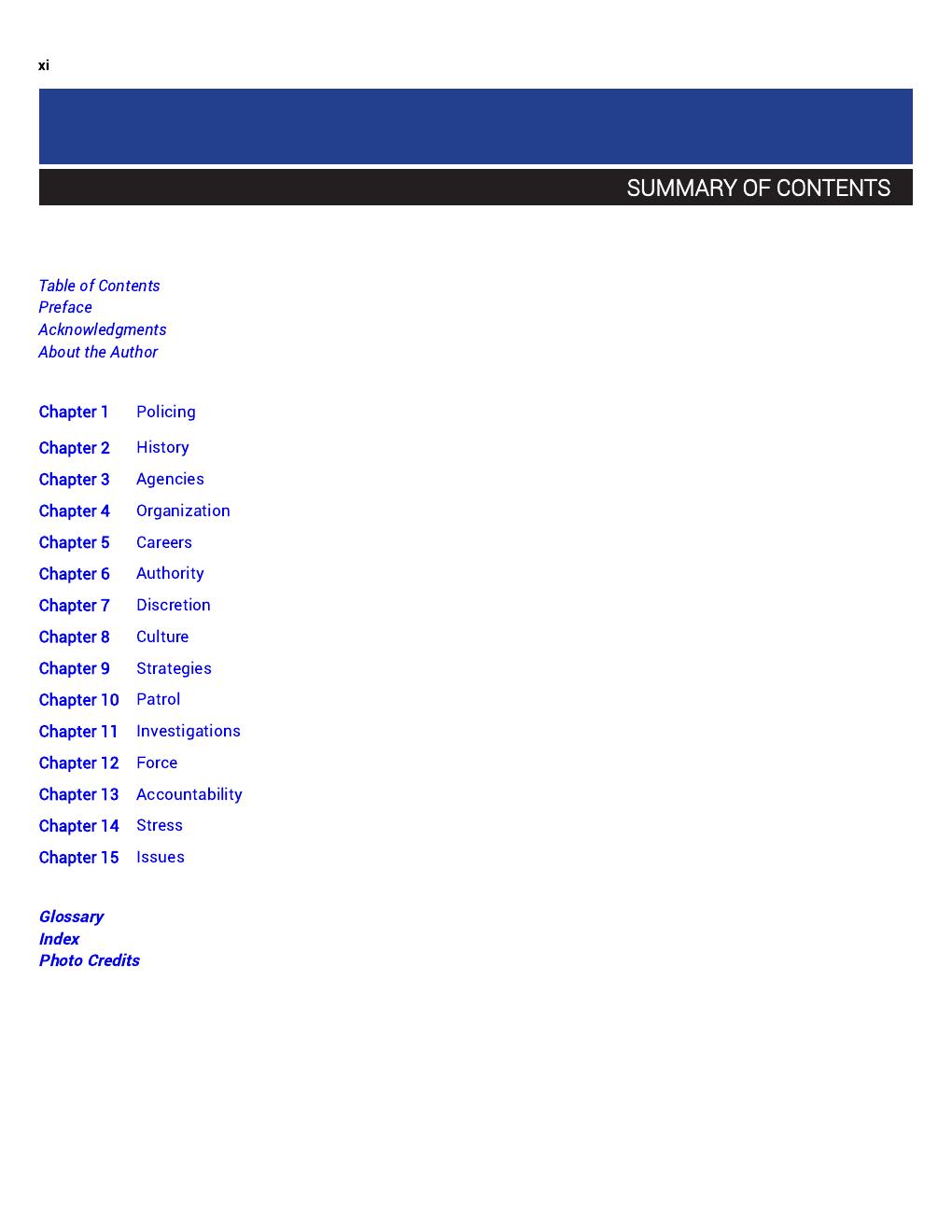Preview page 9 of Policing America An Introduction 3rd Edition By Willard M. Oliver