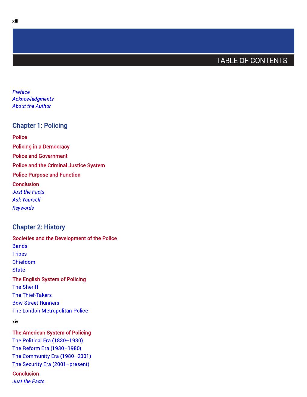 Preview page 10 of Policing America An Introduction 3rd Edition By Willard M. Oliver