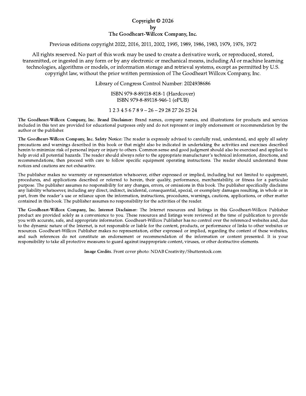 Preview page 5 of Print Reading for Industry 12th Edition By Ryan K. Brown, Walter C. Brown