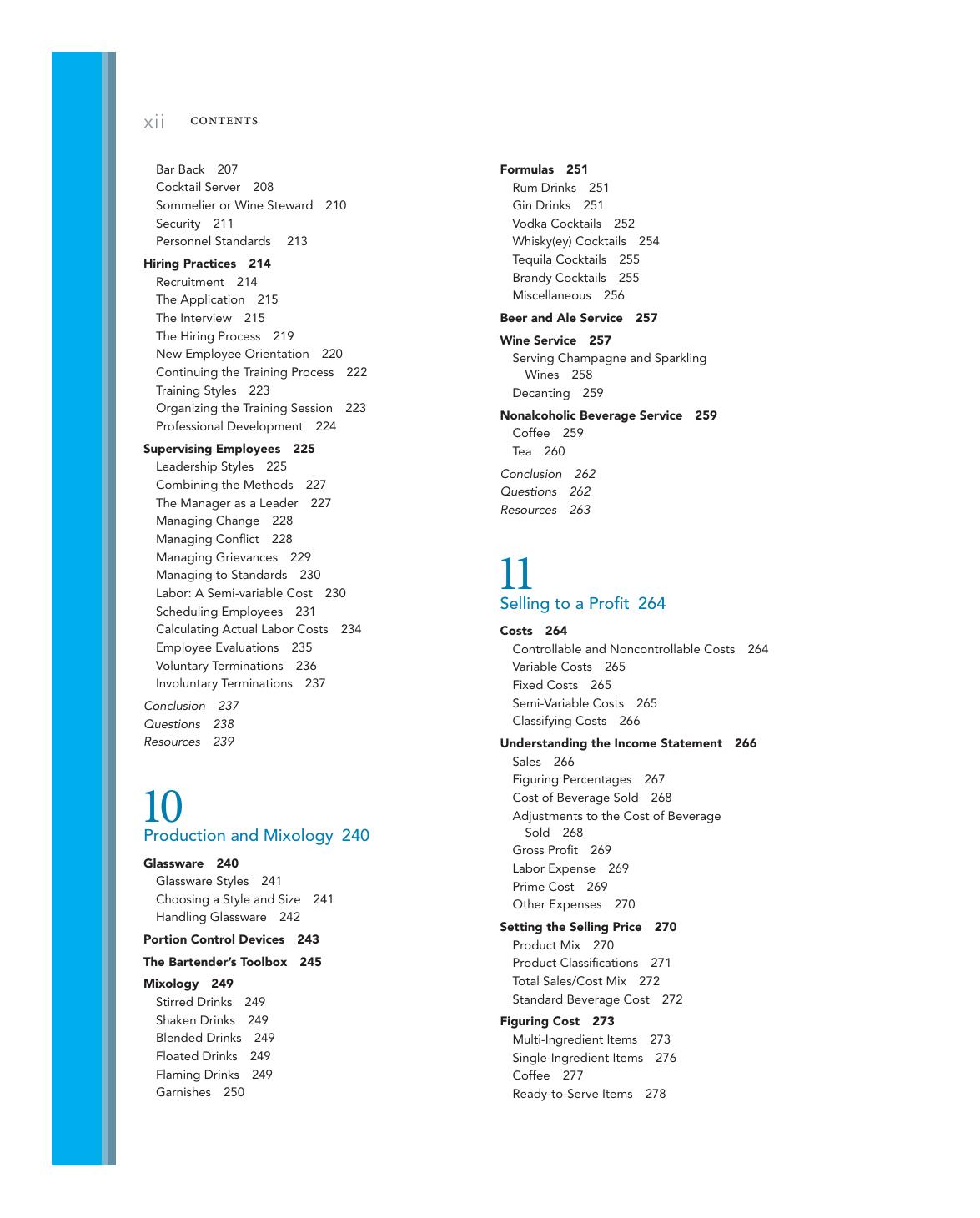 Preview page 10 of Profitable Beverage Management 1st Edition By John Drysdale