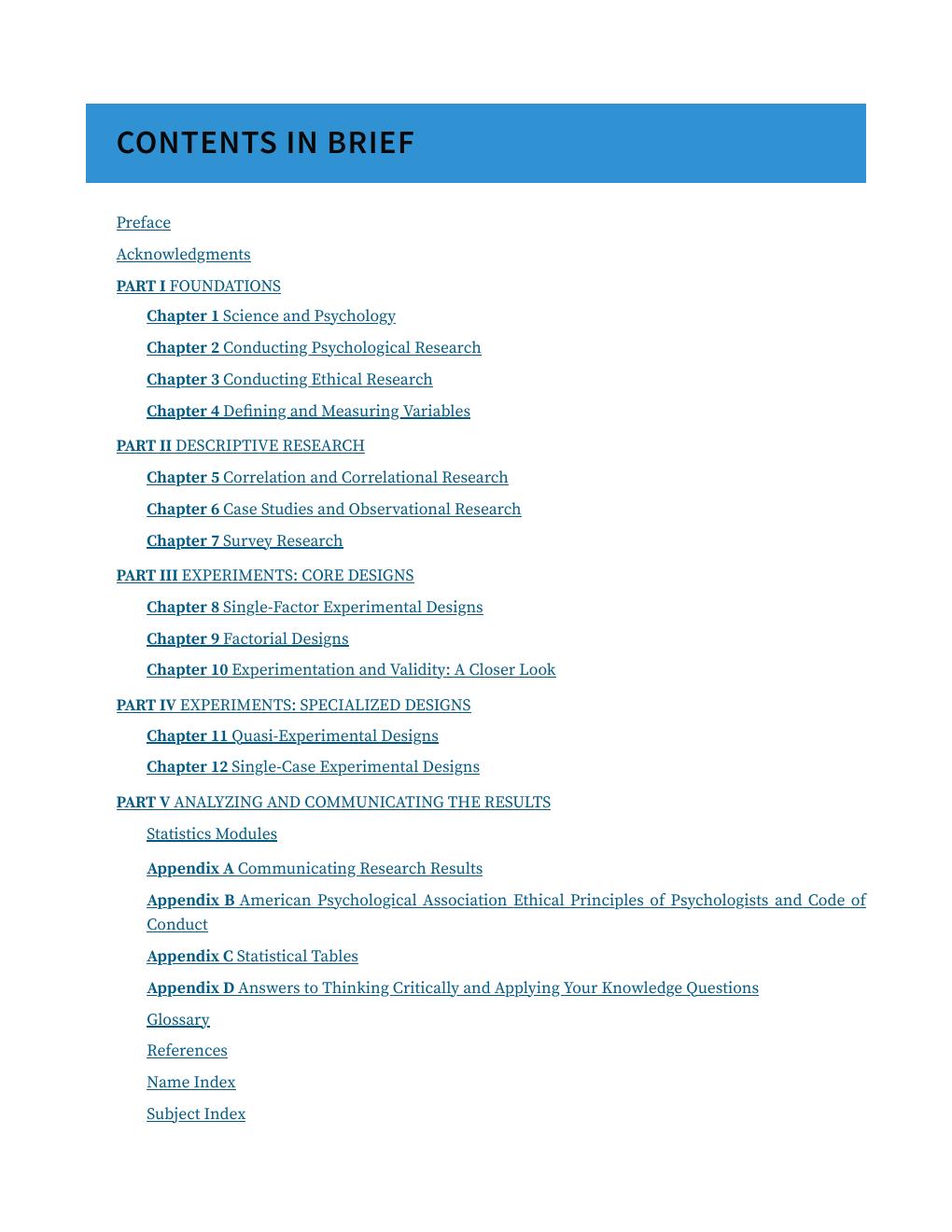 Preview page 7 of Research Methods Concepts and Connections 1st Edition By Michael w. Passer