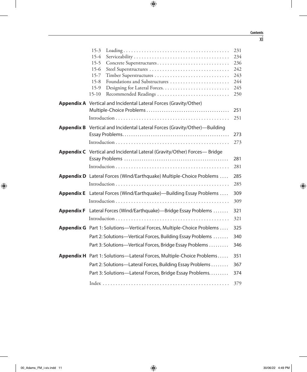 Preview page 10 of Structural Engineering SE Exam Guide Breadth and Depth 2nd Edition By Dave Adams