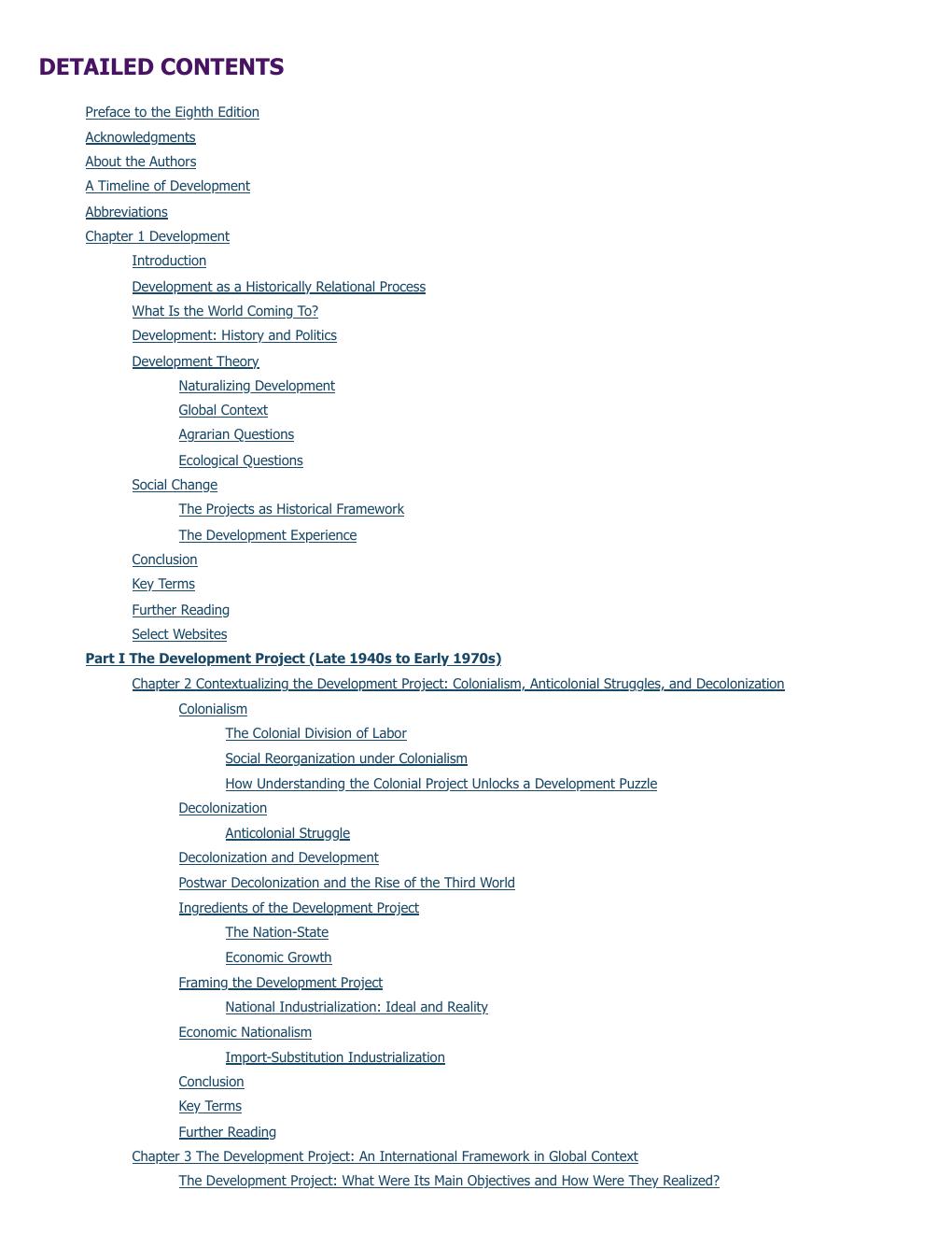 Preview page 9 of Development and Social Change A Global Perspective 8th Edition By Philip McMichael, Heloise Weber