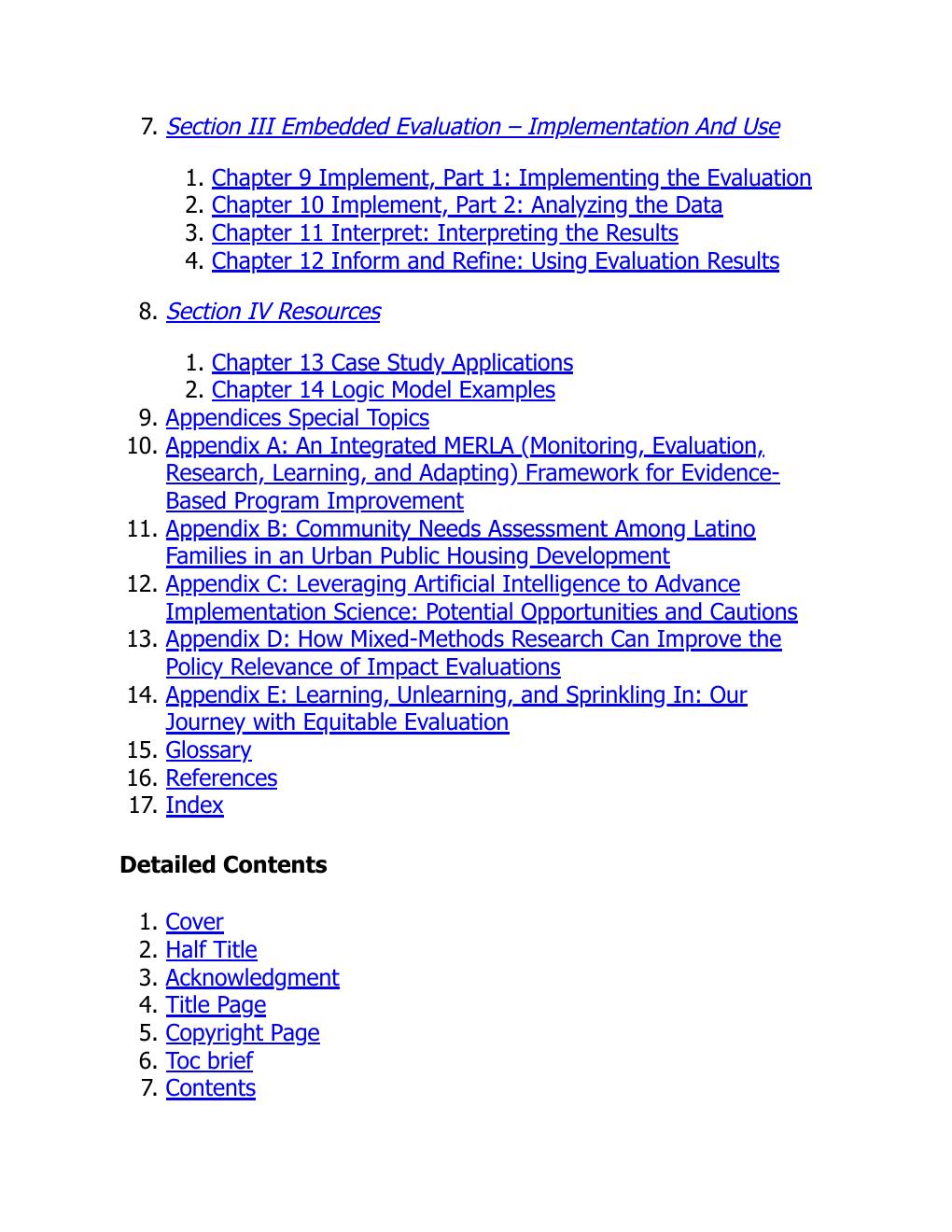 Preview page 5 of Program Evaluation Embedding Evaluation into Program Design and Development 2nd Edition By Susan P. Giancola