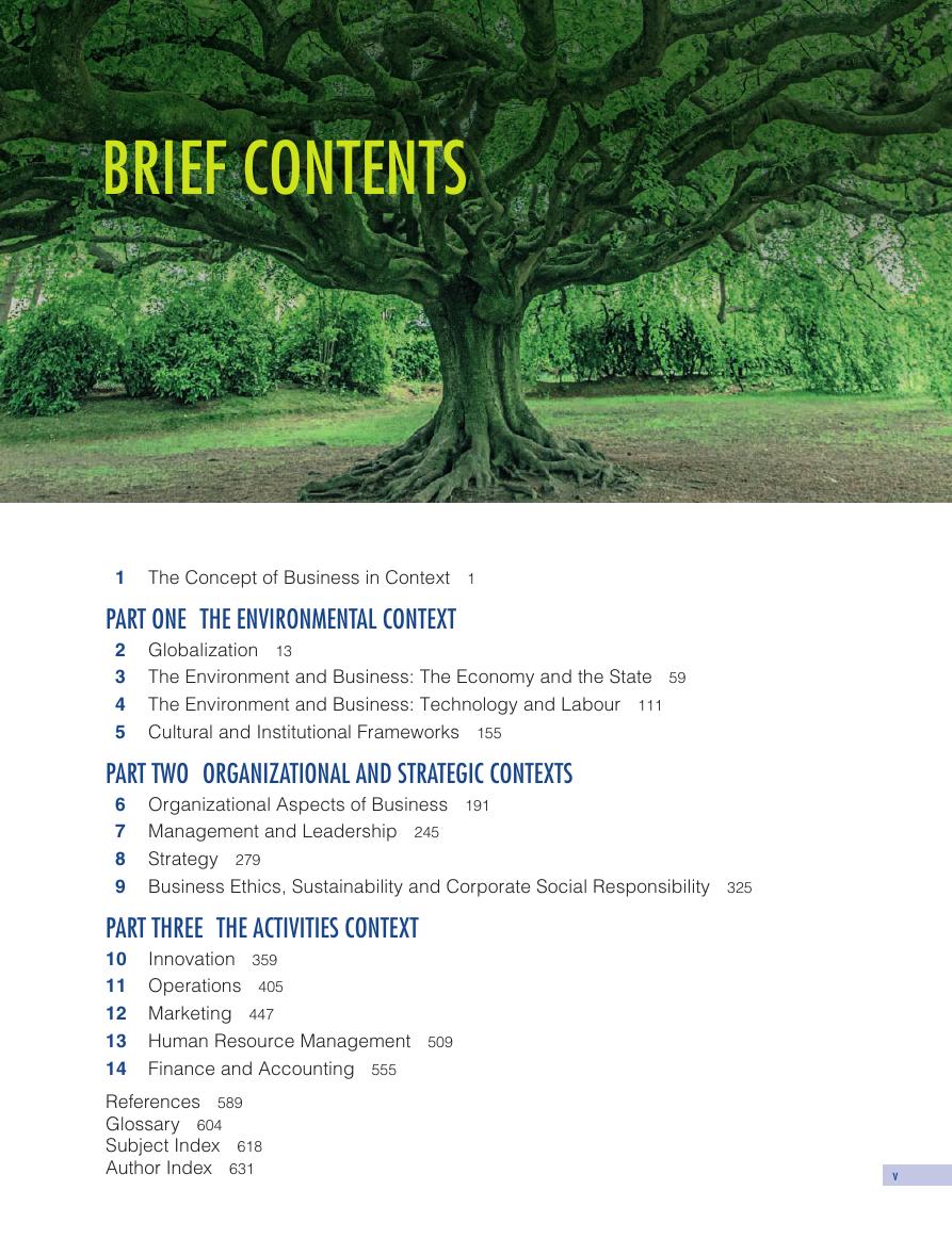 Preview page 3 of Business in Context 8th Edition By David Needle, Jane Burns