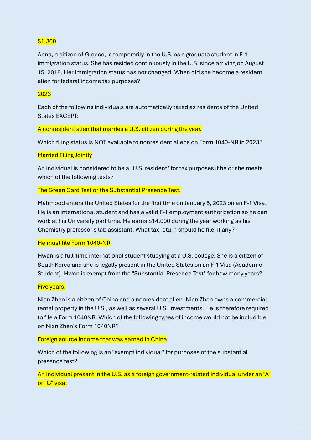 Preview page 4 of INTUIT ACADEMY TAX LEVEL 1 EXAM