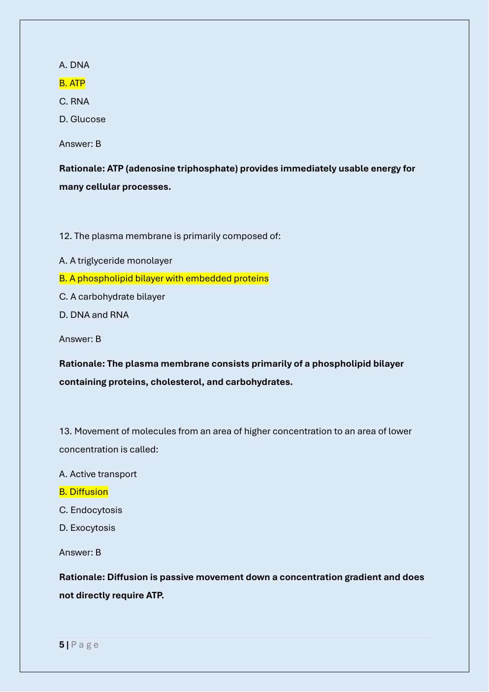 Preview page 5 of WCU PHYS 261 MIDTERM PRACTICE EXAM