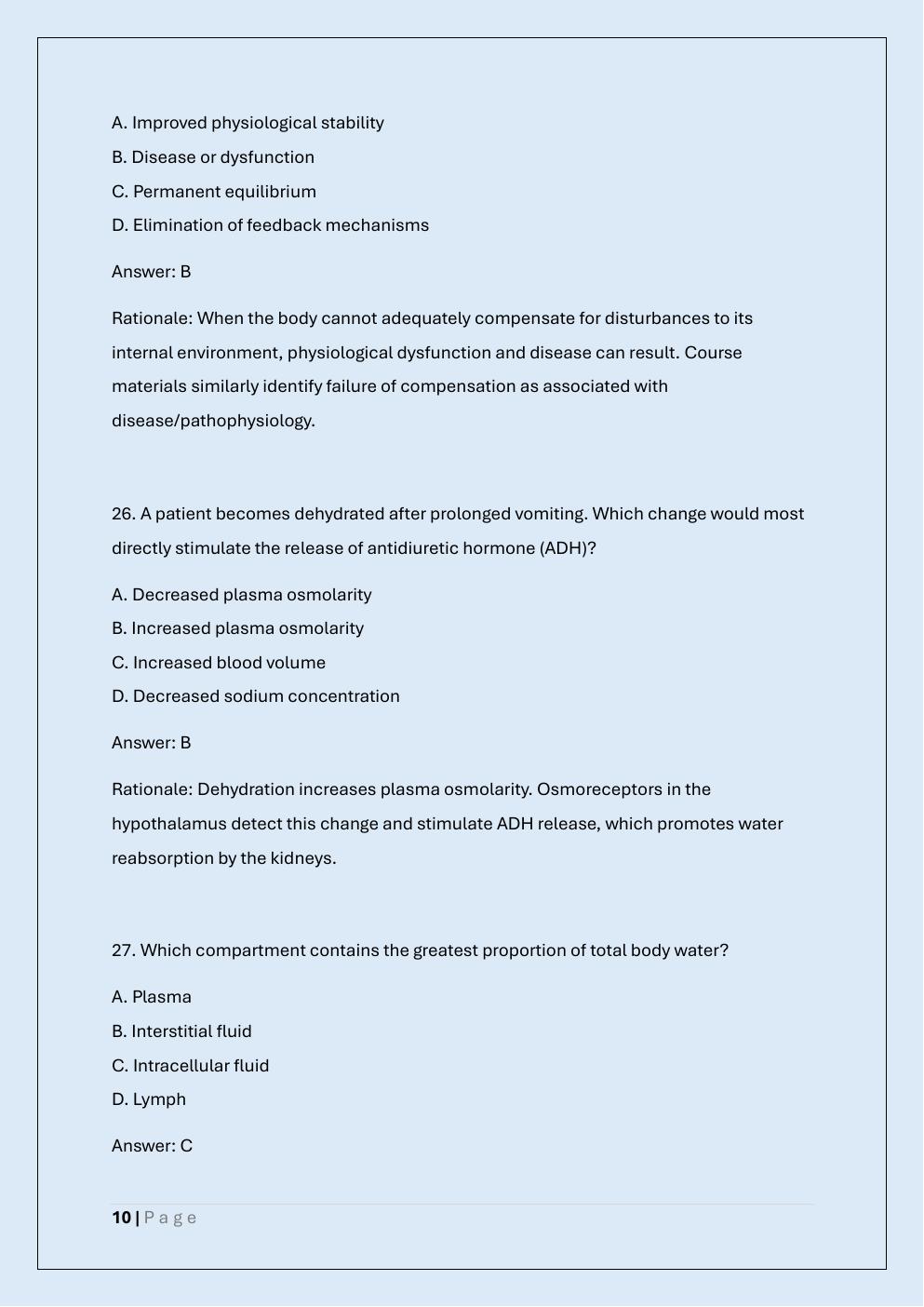 Preview page 10 of WCU PHYS 261 MIDTERM PRACTICE EXAM