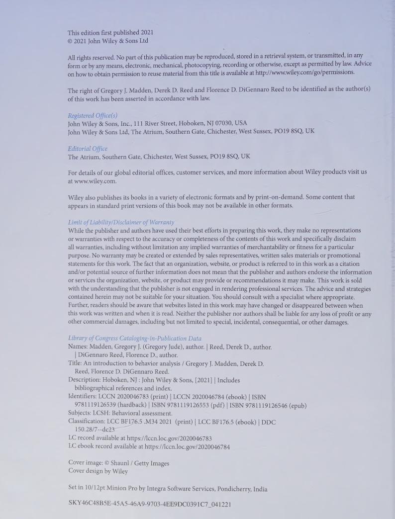 Preview page 4 of An introduction to behavior analysis 1st Edition By Gregory j Madden, Derek D.Reed