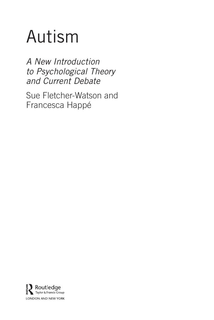 Preview page 6 of Autism By Fletcher-Watson, Sue,, Happé, Francesca