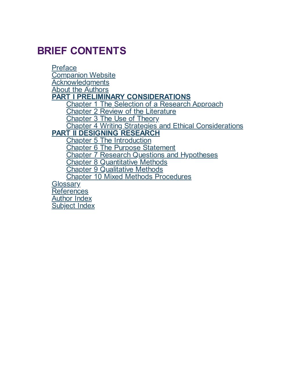 Preview page 9 of Research Design Qualitative, Quantitative, and Mixed Methods Approaches, 6th Edition By John W. Creswell, David J. Cresw
