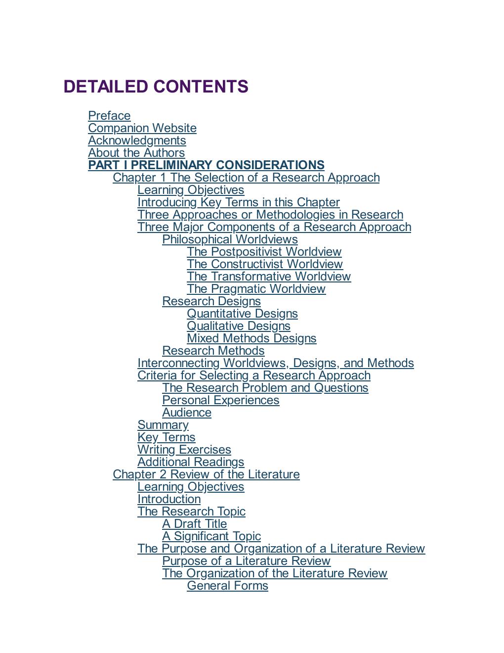 Preview page 10 of Research Design Qualitative, Quantitative, and Mixed Methods Approaches, 6th Edition By John W. Creswell, David J. Cresw