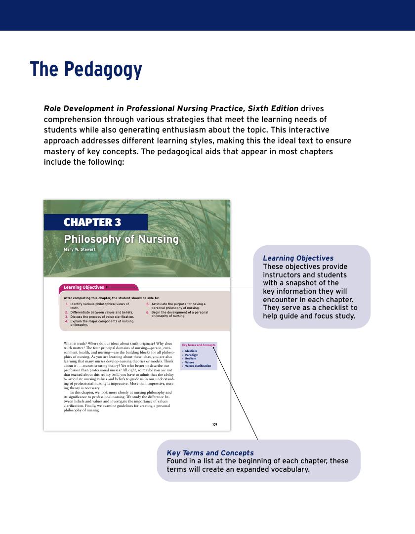 Preview page 3 of Role Development in Professional Nursing Practice 6th Edition By Kathleen Masters