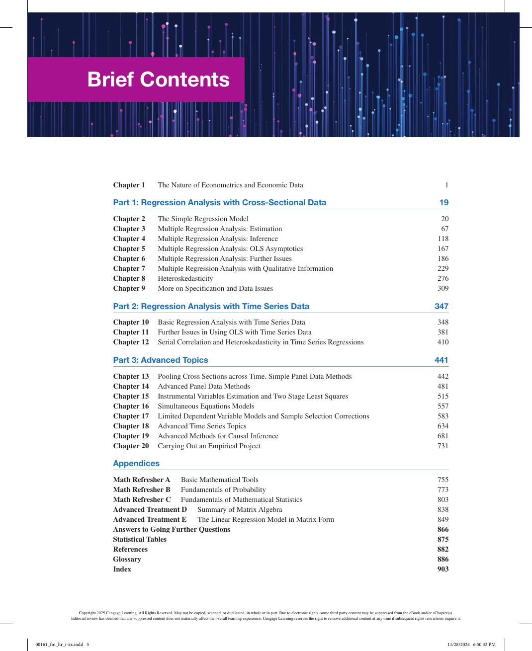 Preview page 6 of Introductory Econometrics A Modern Approach 8th Edition By Jeffrey M. Wooldridge