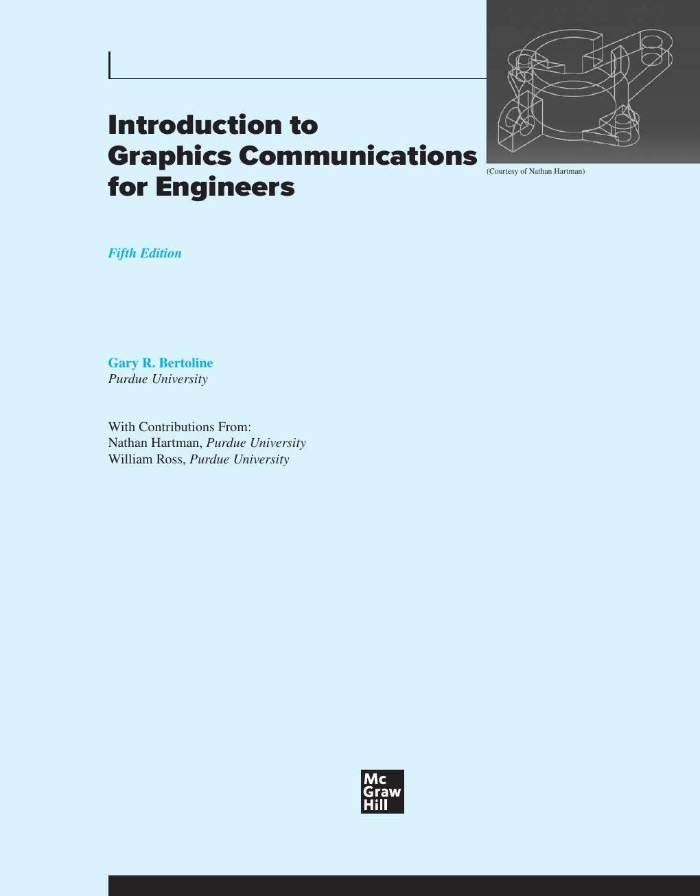 Preview page 3 of ISE Introduction to Graphics Communications for Engineers 5th Edition By Gary Robert Bertoline