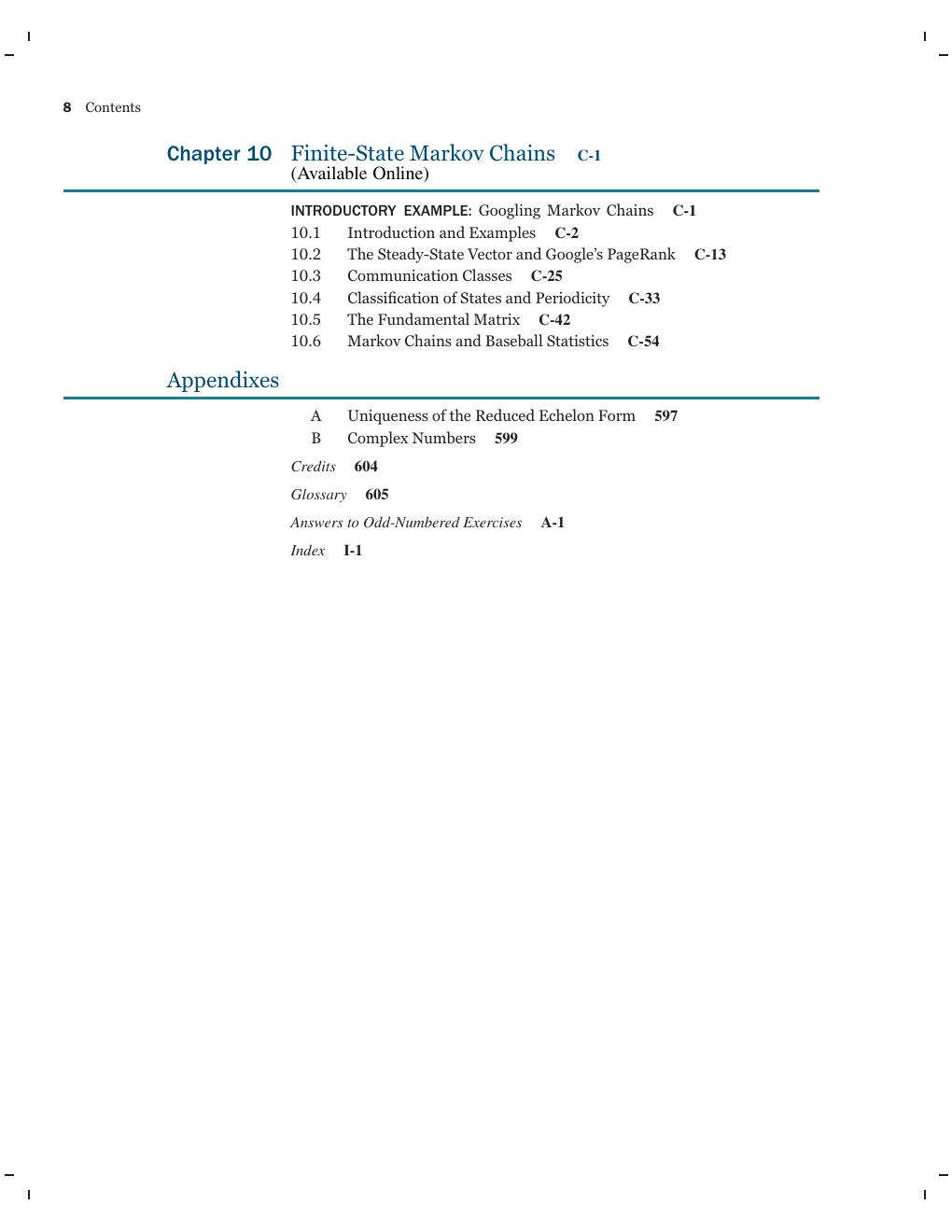 Preview page 9 of Linear Algebra and Its Applications 6th Global Edition By David C. Lay, Steven R. Lay