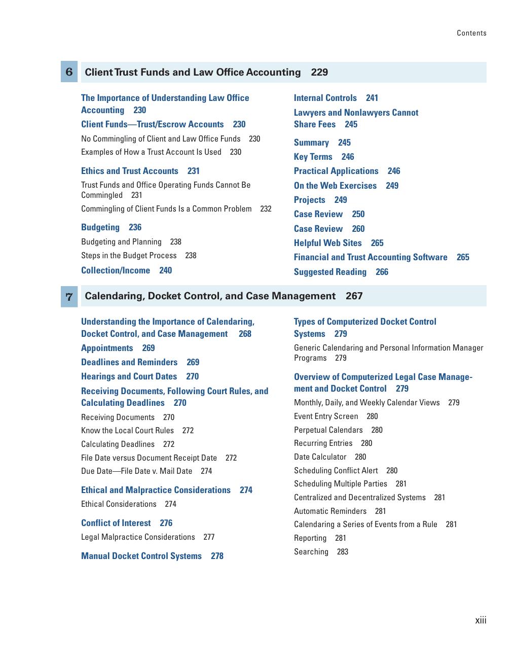 Preview page 10 of Law Practice Management 5th Edition By Cynthia Traina Donnes