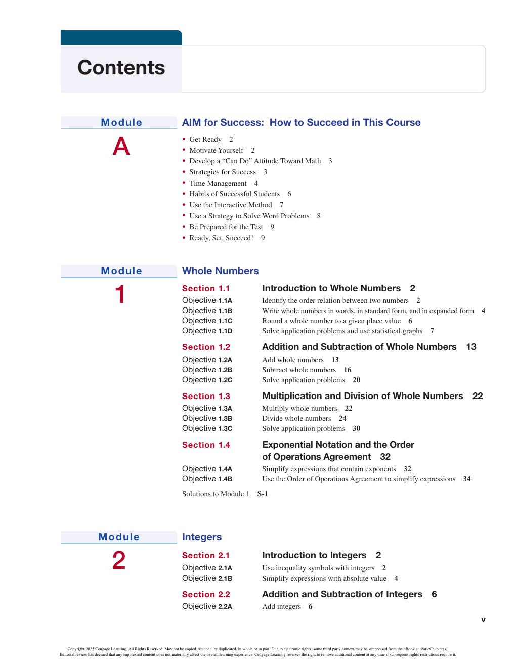 Preview page 6 of Mathematics Journey from Basic Mathematics through Intermediate Algebra 2nd Edition By Richard Aufmann, Joanne Lockwood
