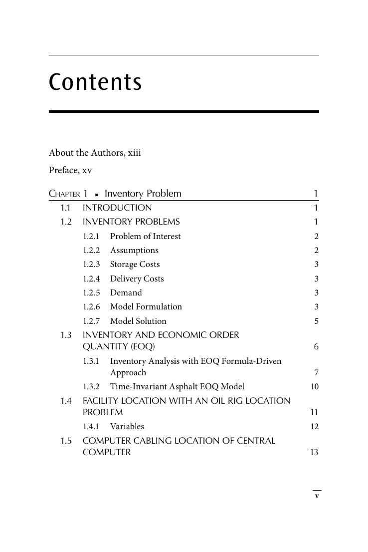 Preview page 6 of Modeling Operations Research and Business Analytics 1st Edition By William Fox, Robert Burks