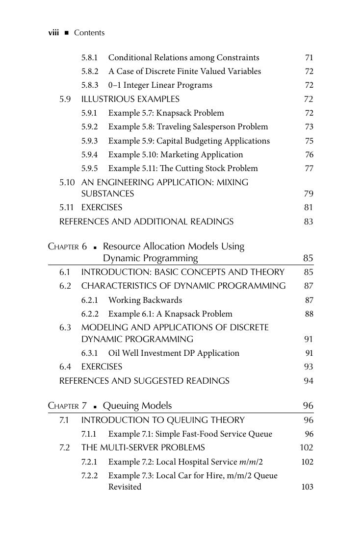 Preview page 9 of Modeling Operations Research and Business Analytics 1st Edition By William Fox, Robert Burks