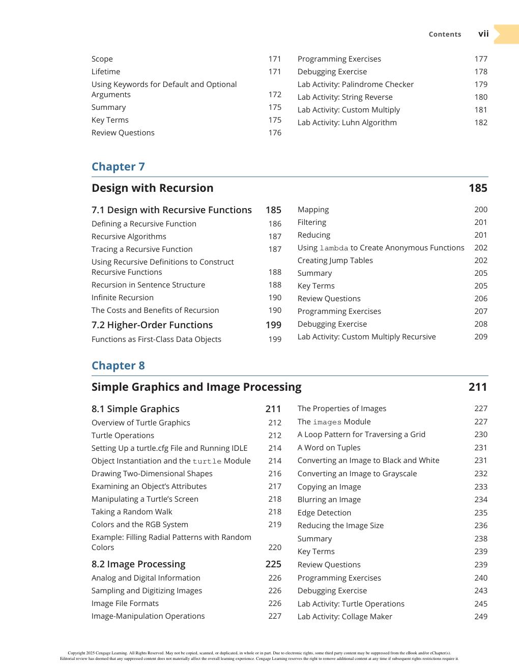 Preview page 9 of Python Programming for Engineers and Scientists 1st Edition By Cengage
