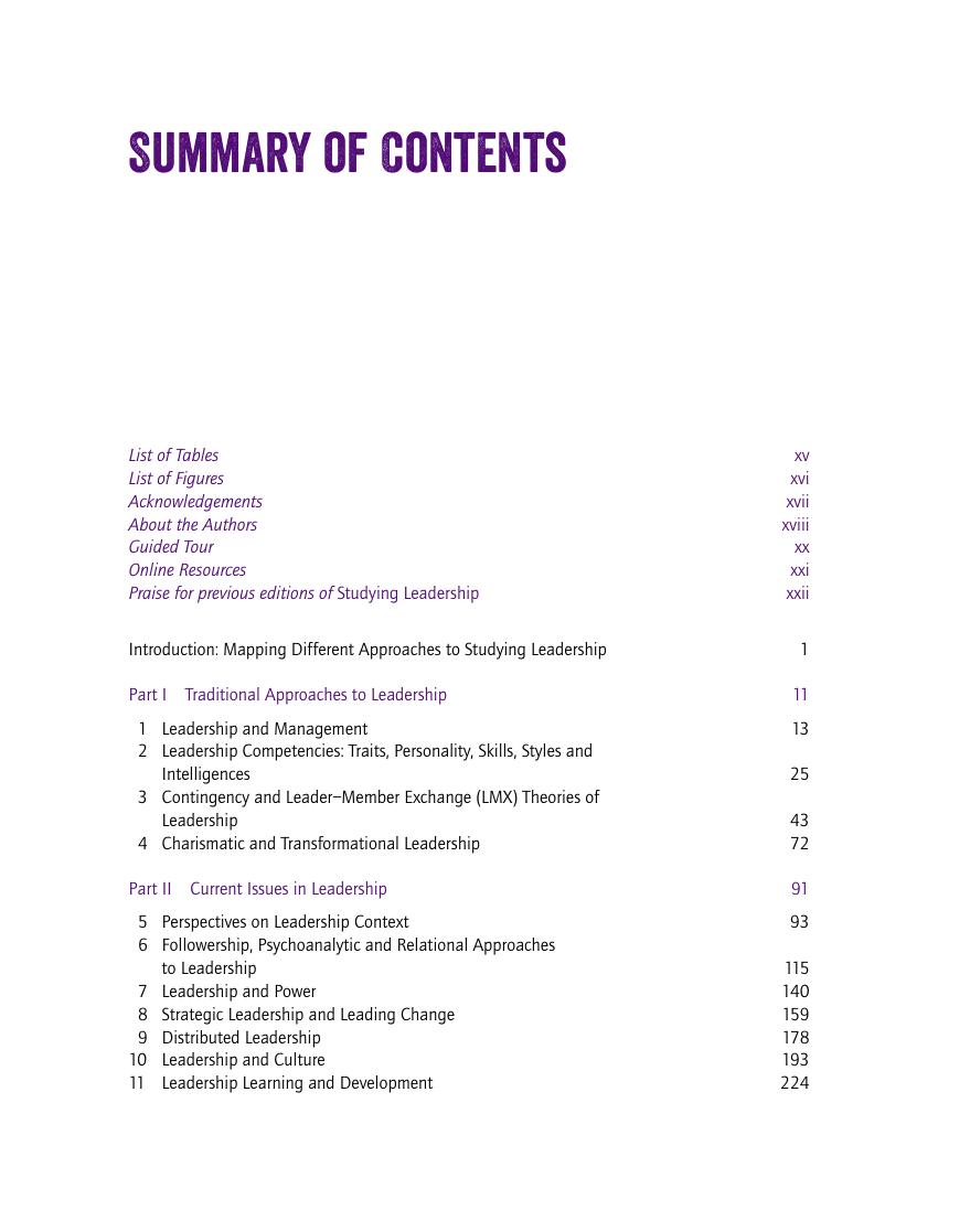 Preview page 6 of Studying Leadership 3rd Edition By Doris Schedlitzki, Gareth Edwards