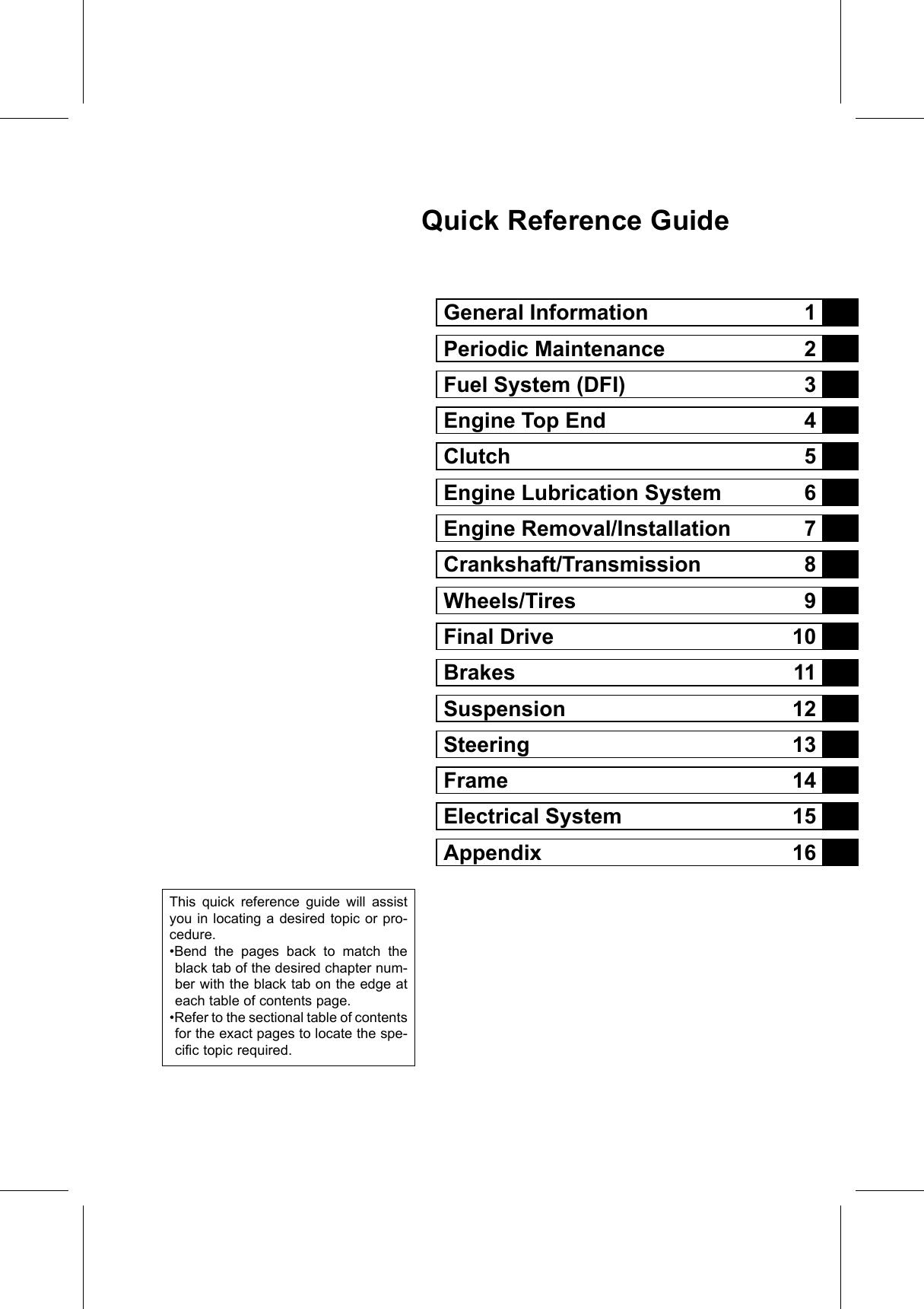 Preview page 3 of Kawasaki W800 - 2011 2012 - Workshop Service Repair Manual