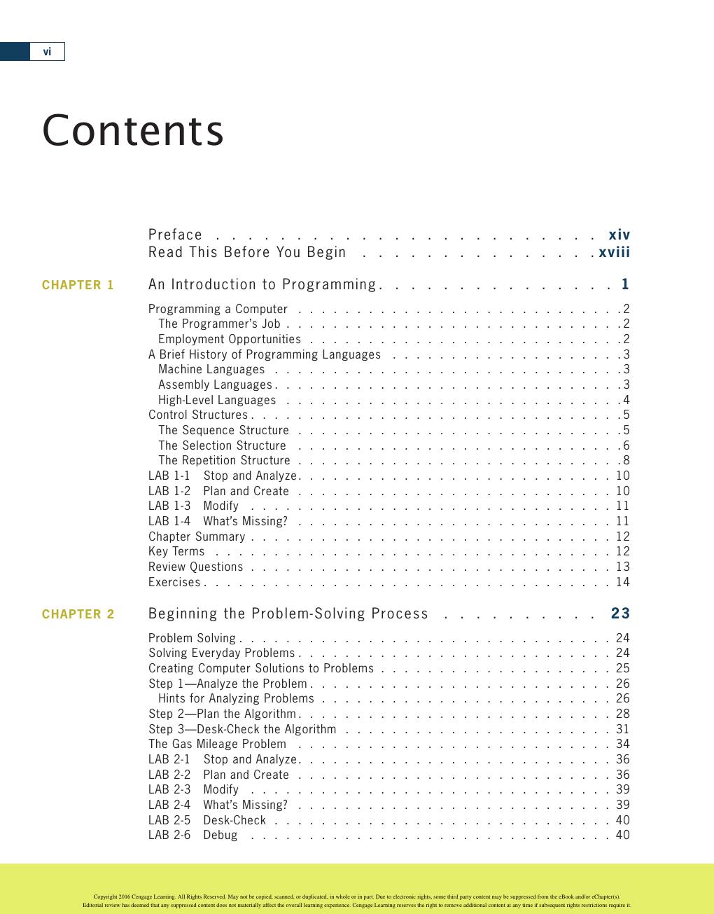 Preview page 8 of An Introduction to Programming with C++ 8th Edition By Diane Zak