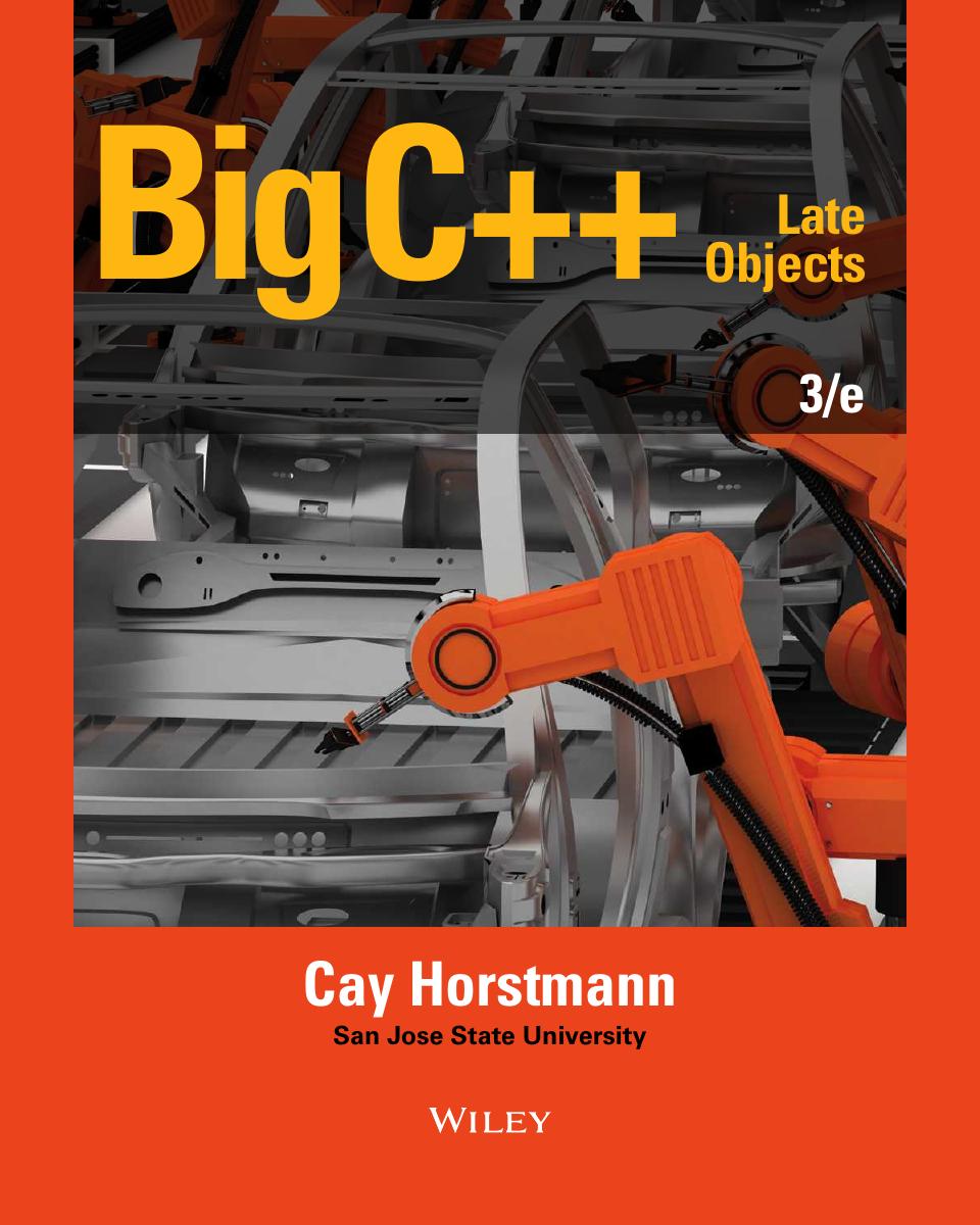 Preview page 3 of Big C++ late objects 3rd Edition By Cay S. Horstmann