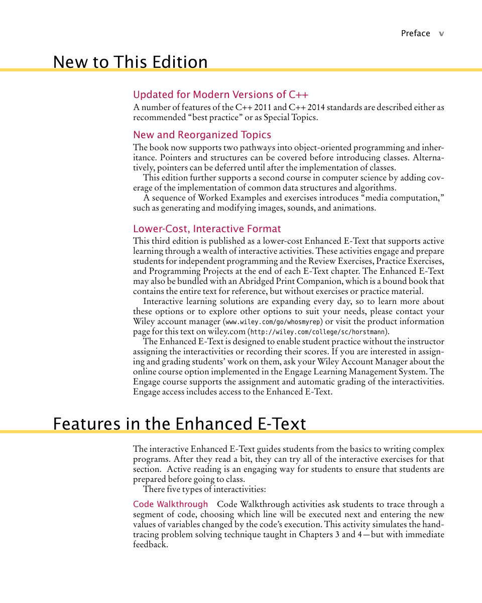 Preview page 7 of Big C++ late objects 3rd Edition By Cay S. Horstmann