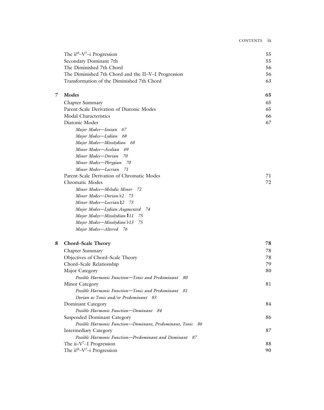Preview page 10 of Jazz Theory From Basic to Advanced Study 2nd Edition By Dariusz Terefenko ISBN: 9781138235083