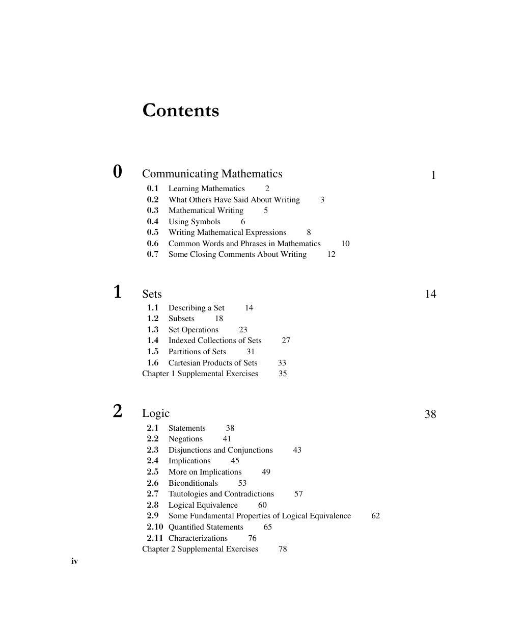 Preview page 5 of Mathematical Proofs A Transition to Advanced Mathematics 4th Edition By Gary Chartrand, Albert Polimeni, Ping Zhang ISBN