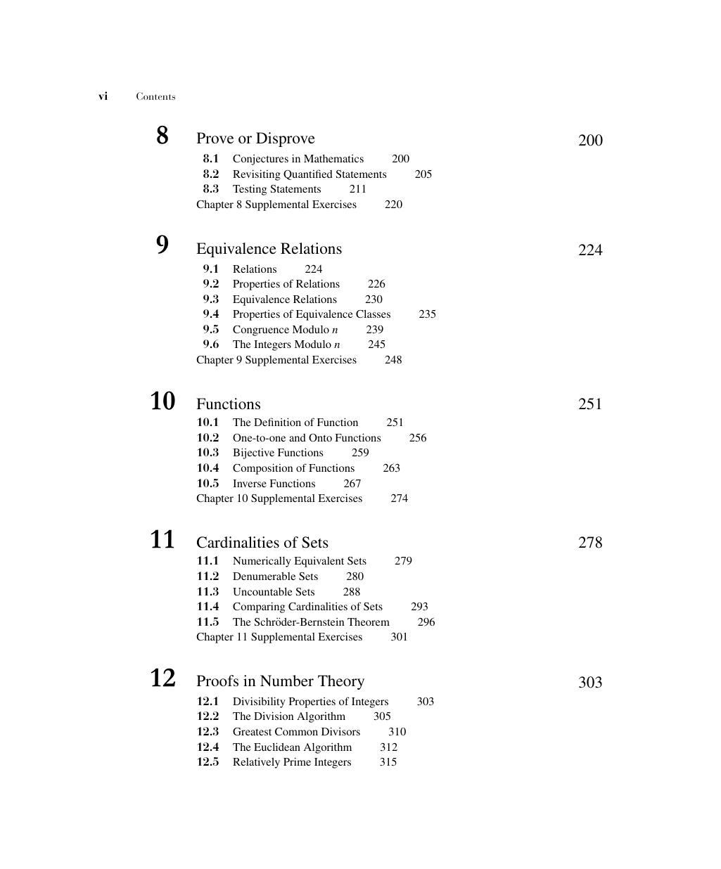 Preview page 7 of Mathematical Proofs A Transition to Advanced Mathematics 4th Edition By Gary Chartrand, Albert Polimeni, Ping Zhang ISBN