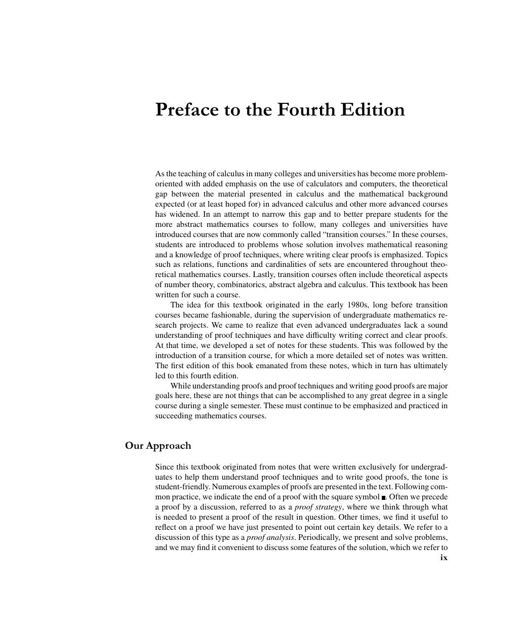 Preview page 10 of Mathematical Proofs A Transition to Advanced Mathematics 4th Edition By Gary Chartrand, Albert Polimeni, Ping Zhang ISBN
