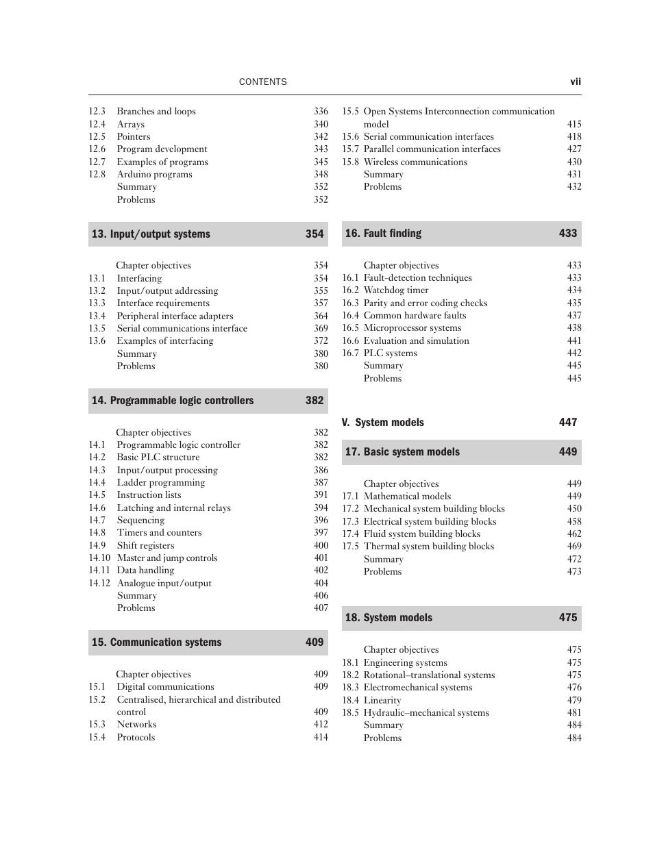 Preview page 8 of Mechatronics Electronic Control Systems in Mechanical and Electrical Engineering 7th Edition By William Bolton ISBN: 978