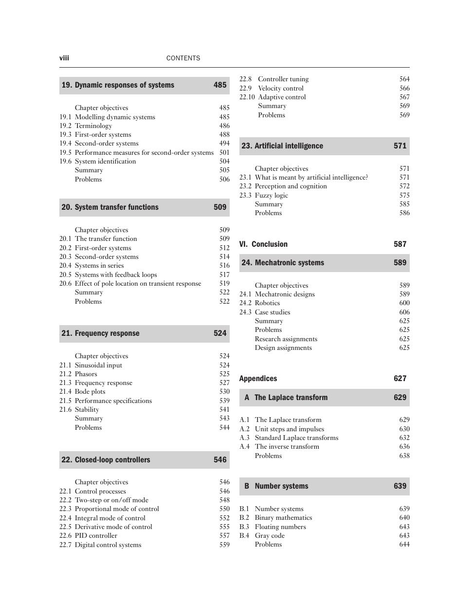 Preview page 9 of Mechatronics Electronic Control Systems in Mechanical and Electrical Engineering 7th Edition By William Bolton ISBN: 978