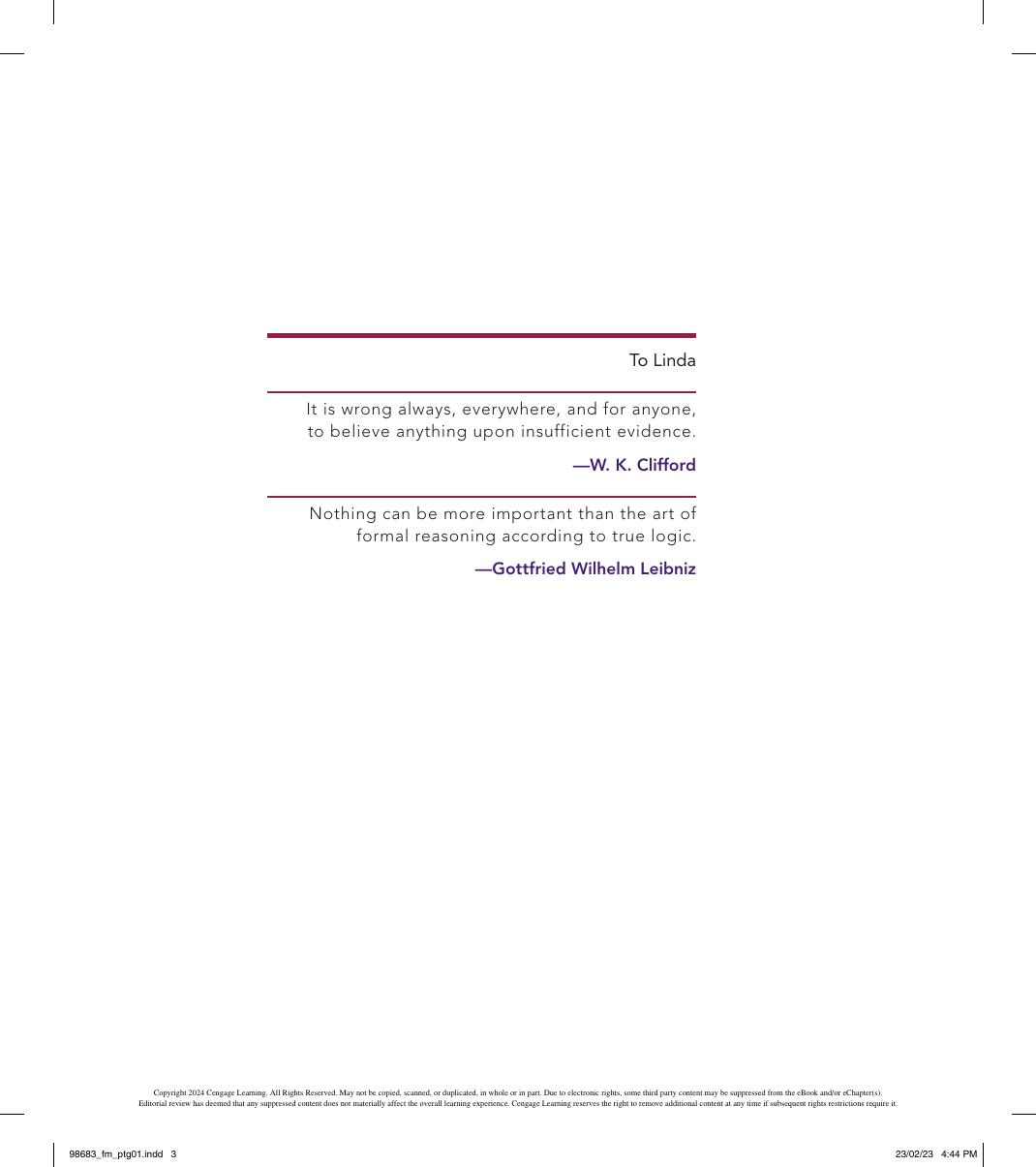 Preview page 5 of A Concise Introduction to Logic 14th Edition By Patrick J. Hurley